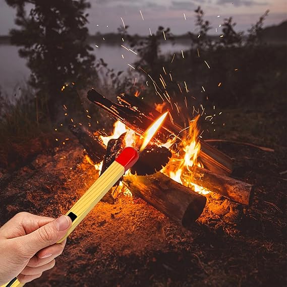 Match Stick Shaped Butane Lighter, Multipurpose Inflatable Long Handle Gas Burner, Gas Lighter for Kitchens, Smoking, Candles and Outdoor Use