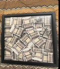 Half Fold Rupee Design Frame