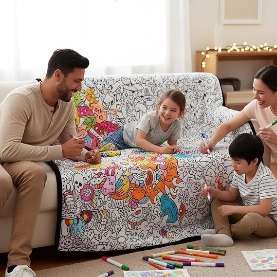 Colour Your Own Blanket -  Across The Galaxy