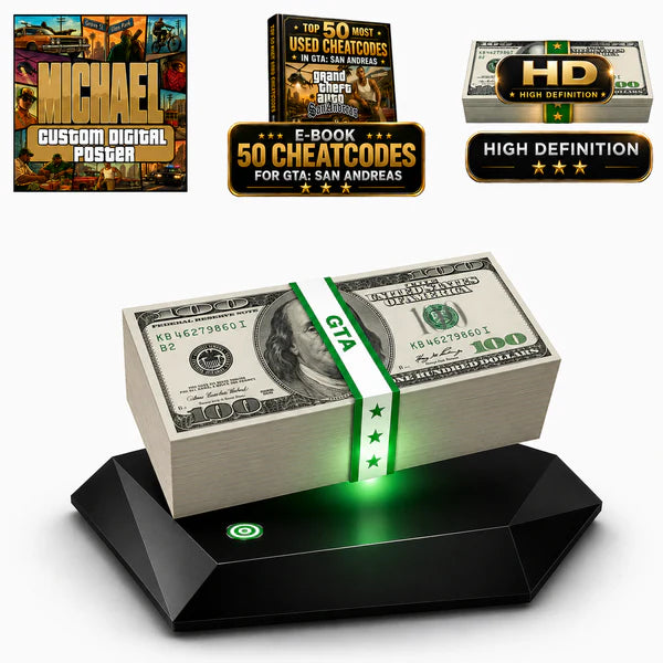 AirCash – Floating Dollar Lamp
