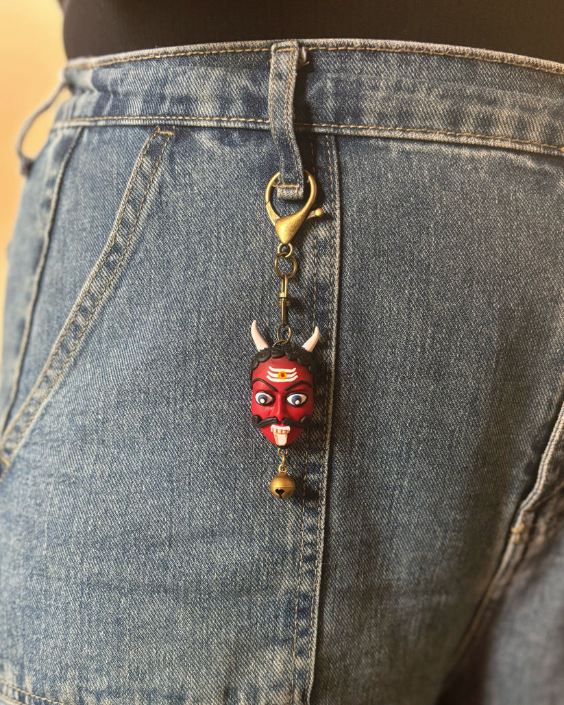 Drishti Bommai Charm (Red)